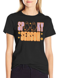 Spooky Season Graphic Tee Halloween Shirt