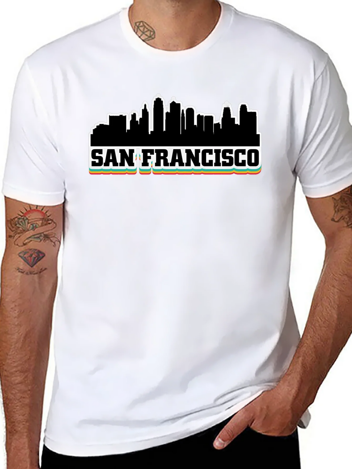 San Francisco Skyline Graphic Tee
