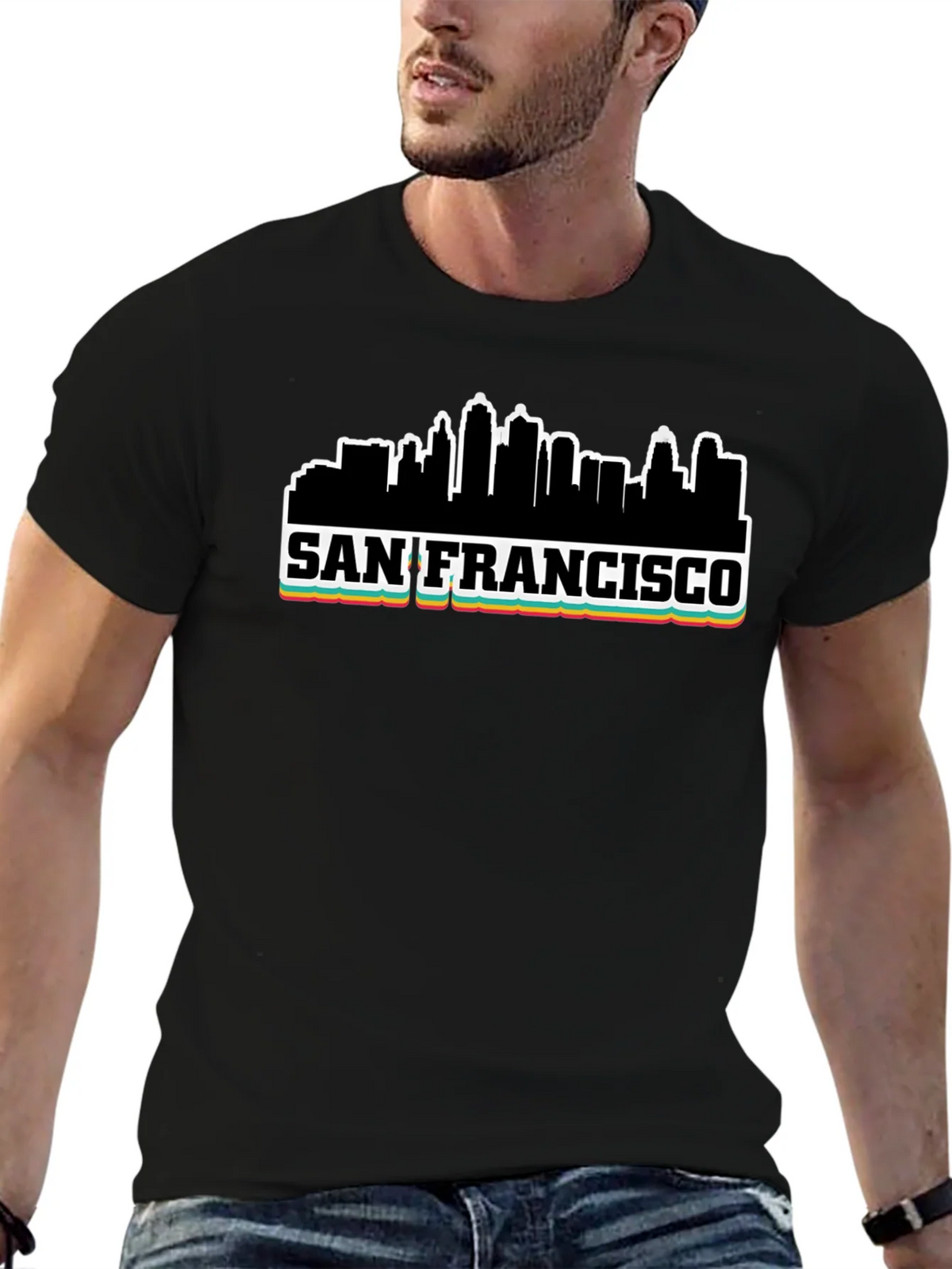 San Francisco Skyline Graphic Tee